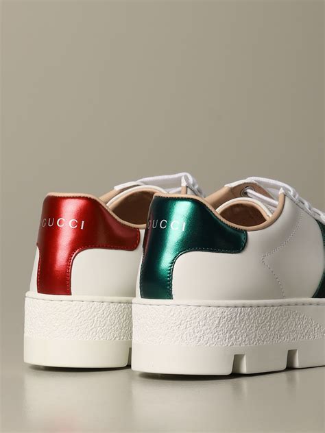 gucci white shoes female|gucci female sneakers price.